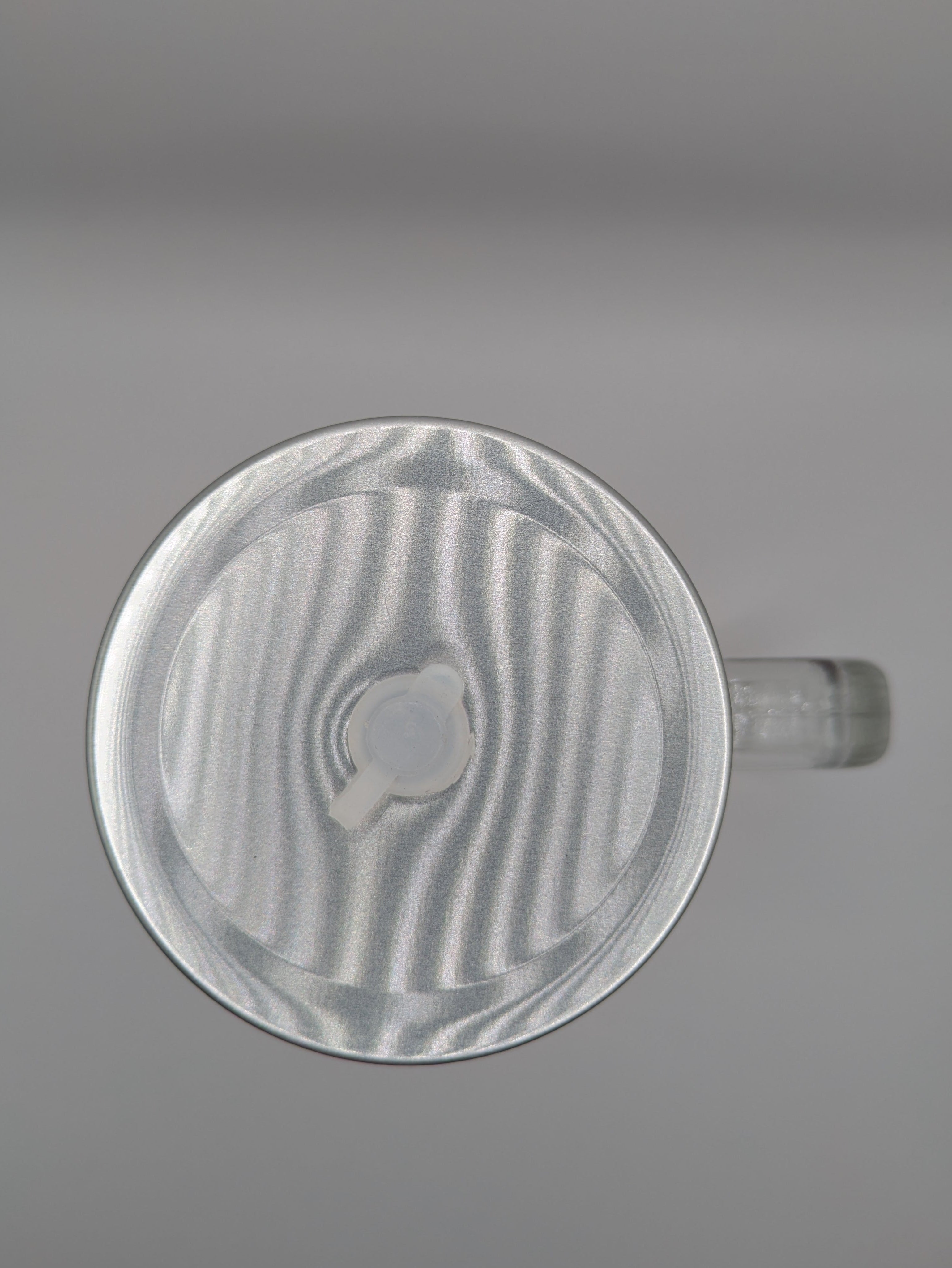 Feen Trinkglas mit Deckel & Strohhalm – Märchenhaftes Glas mit Feenmotiv – 400 ml Glasbecher handgemacht