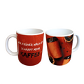 Tasse „Wer früher wach ist – schafft mehr Kaffee“