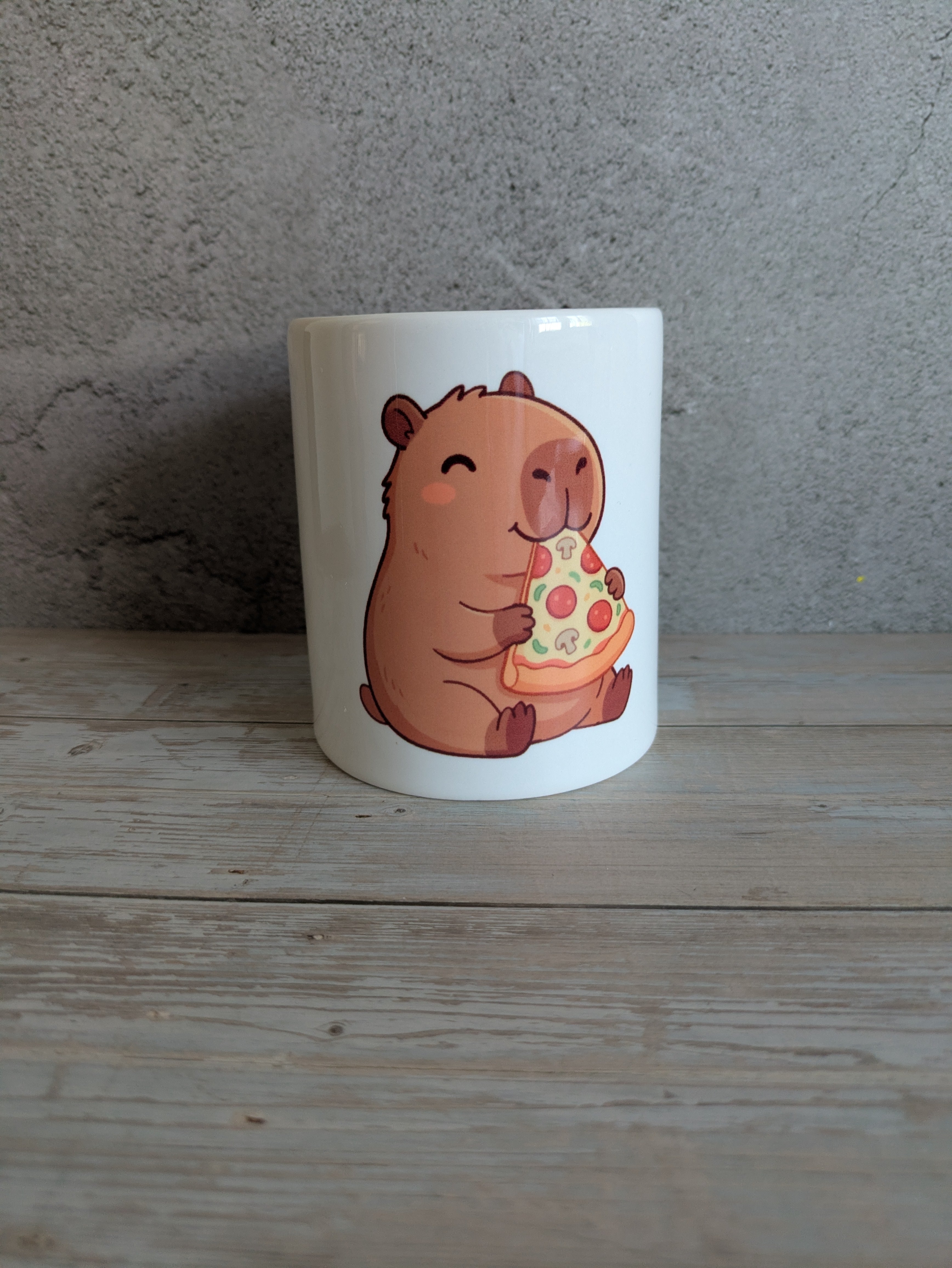 Spardose Capybara Pizza Design – Originelle Geschenkidee für Erwachsene & Kinder