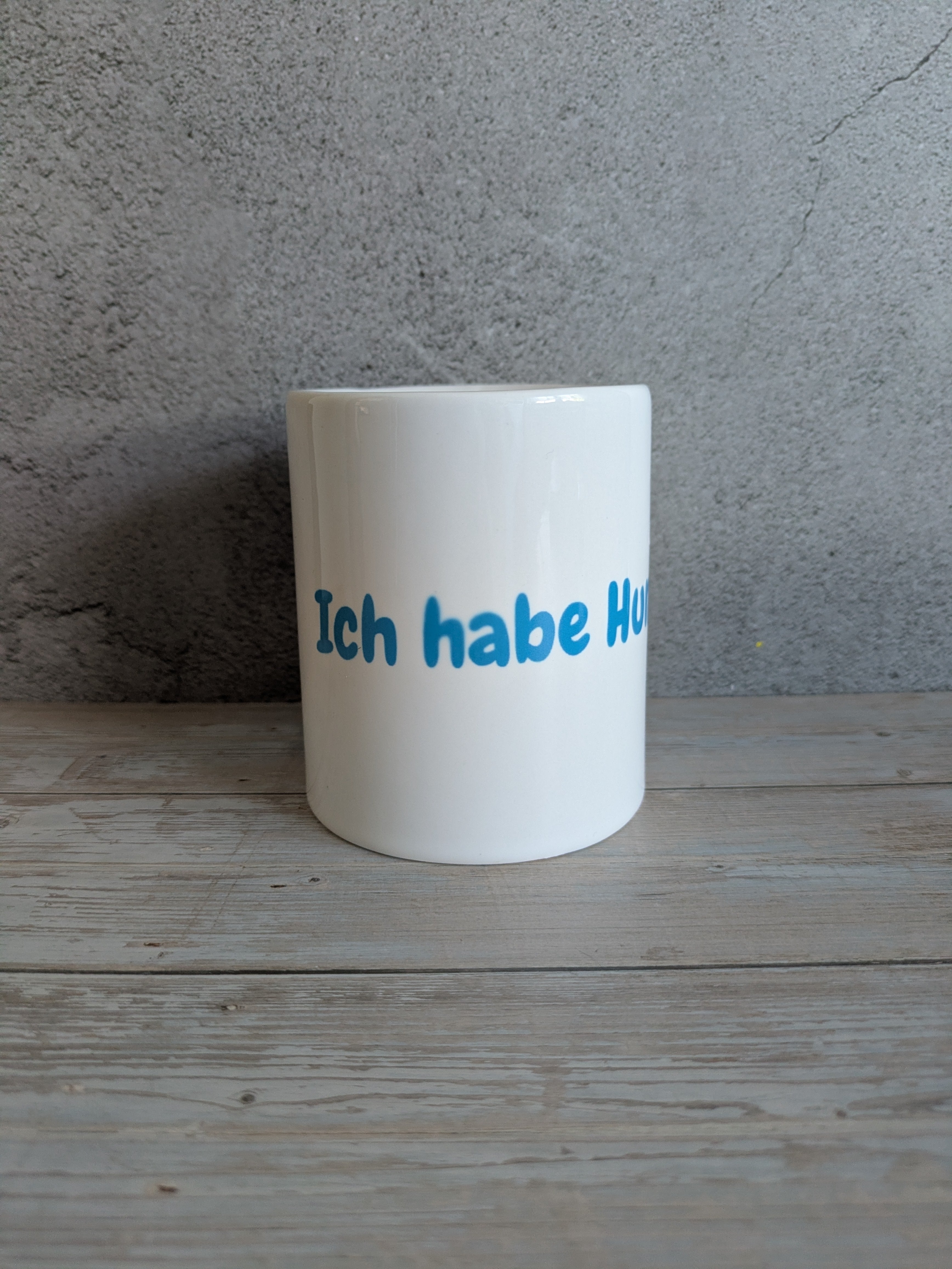Süße Monster Keramik Spardose „Ich habe Hunger“ – Witziges Geschenk