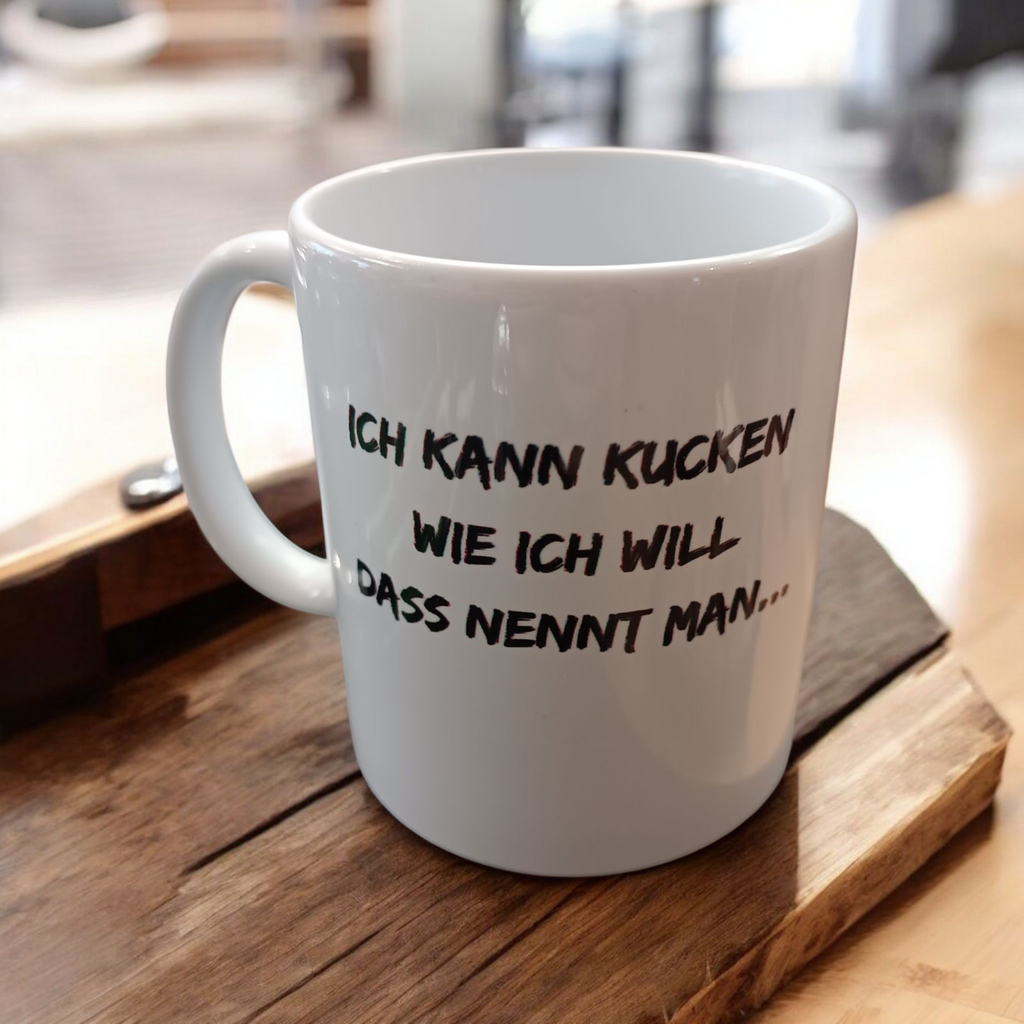 Tasse „Fressefreiheit“ – Humor mit Haltung