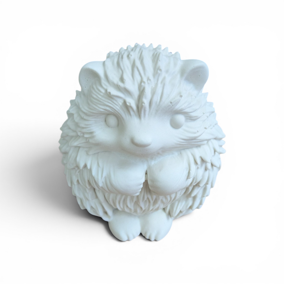 Raysin Igel Figur – Handgegossene Dekofigur – Niedlicher Igel als Waldtier-Deko
